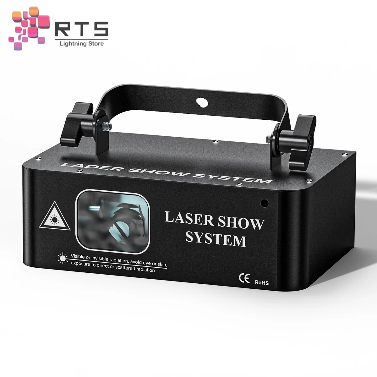 RTS Single-Head RGB DJ Laser Beam Projector Light | 500mW DMX, Sound & Auto Modes – Stage, Club, Party - Image 3